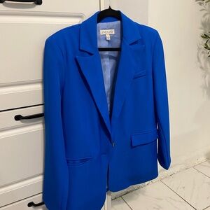 She + Sky Royal Blue Blazer